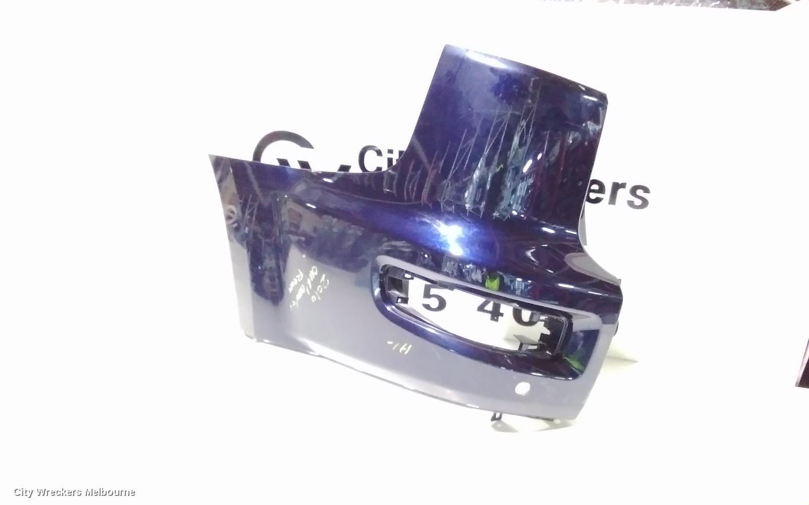 MITSUBISHI OUTLANDER REAR BUMPER, ZH, BUMPER END, LH SIDE, 09/2009 - 10/2012