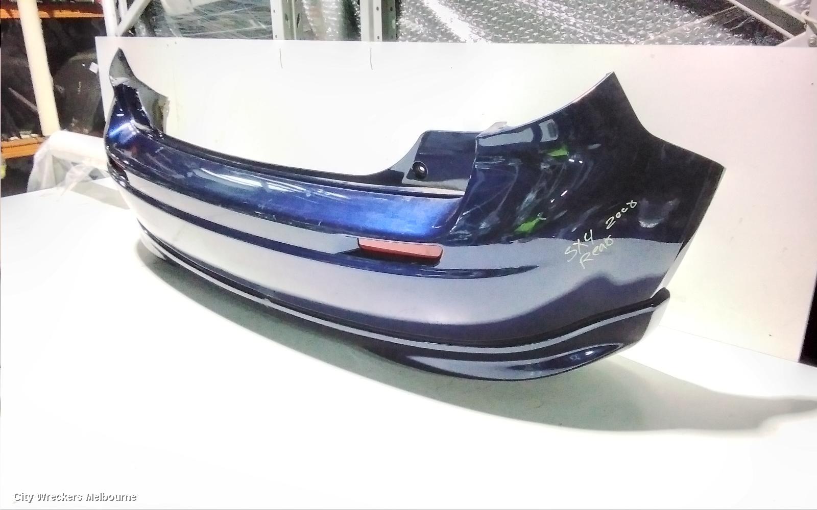 SUZUKI SX4 REAR BUMPER, HATCH, NON SKIRT & NON FLARE TYPE, 02/2007 - 12/2014