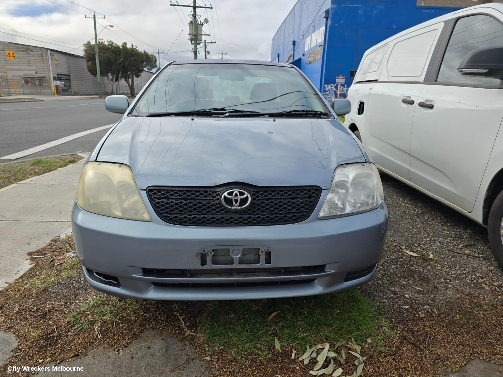 TOYOTA COROLLA WASHER BOTTLE, ZZE122, SEDAN, 12/2001 - 06/2007