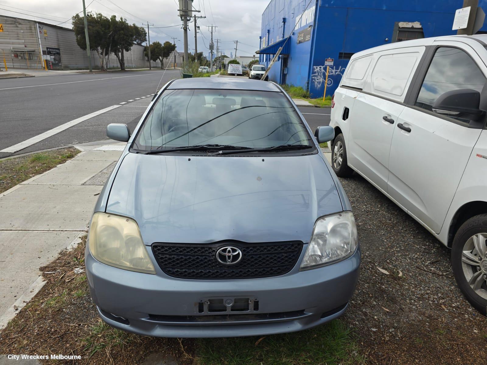 TOYOTA COROLLA WASHER BOTTLE, ZZE122, SEDAN, 12/2001 - 06/2007