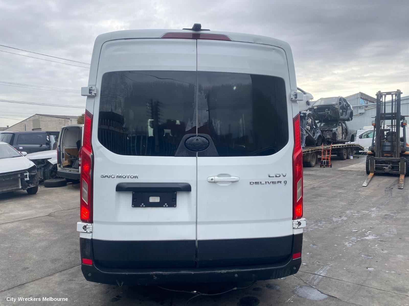 LDV DELIVER 9 SEAL, TAILGATE, 07/2020 ONWARDS