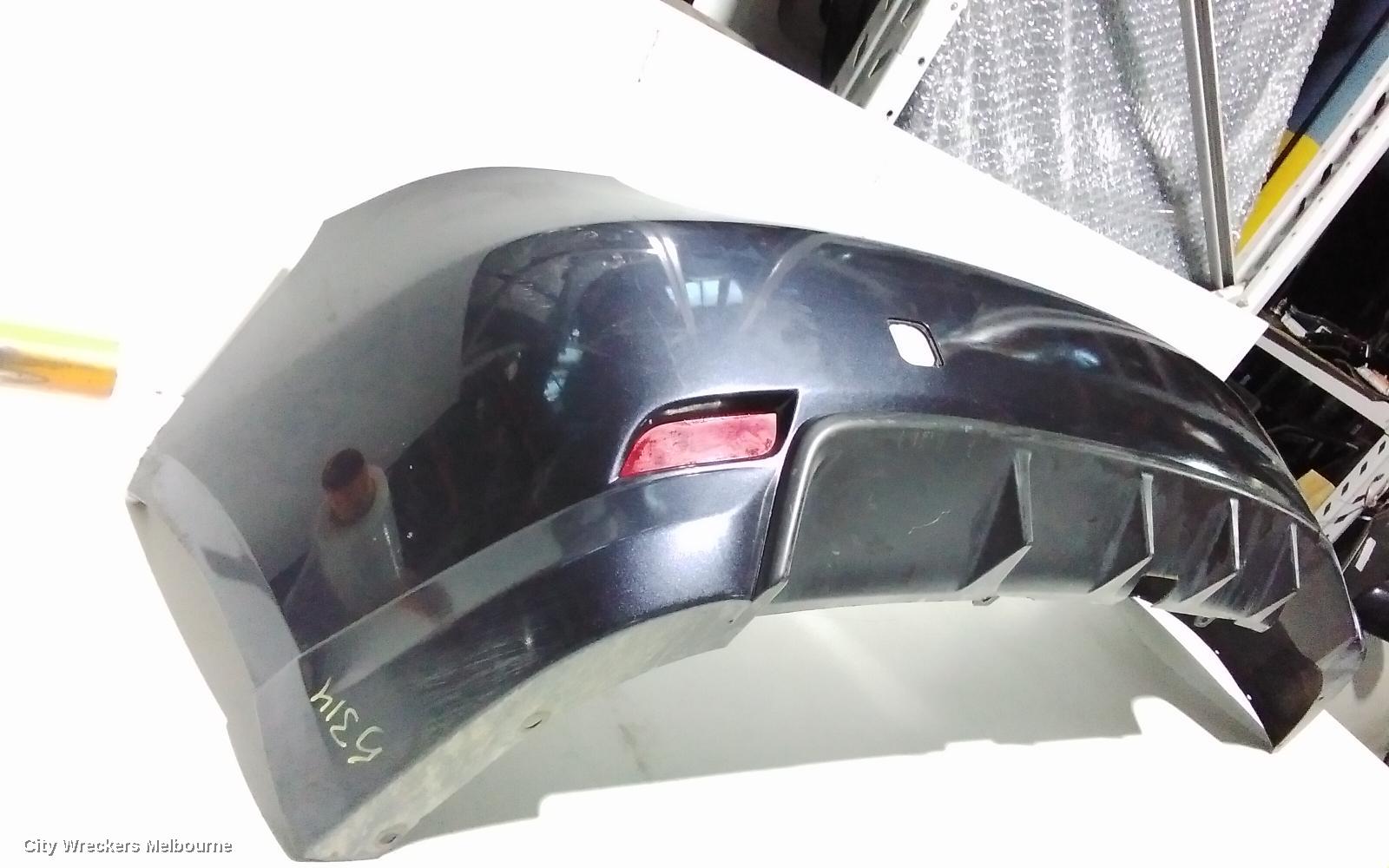 MAZDA 6 REAR BUMPER, GG/GY, WAGON, NON PARKING SENSORS TYPE, 06/2005 - 01/2008