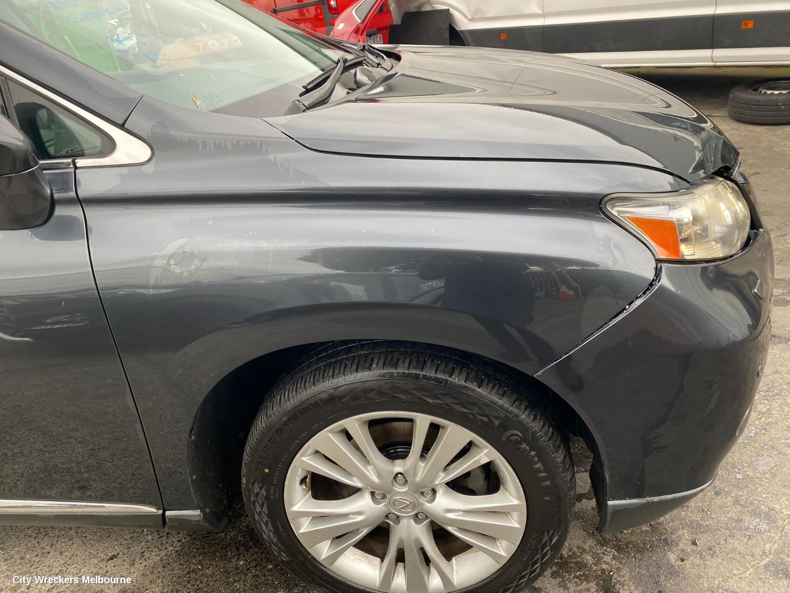LEXUS RX SERIES RIGHT REAR DOOR, AL10, 12/2008 - 08/2015