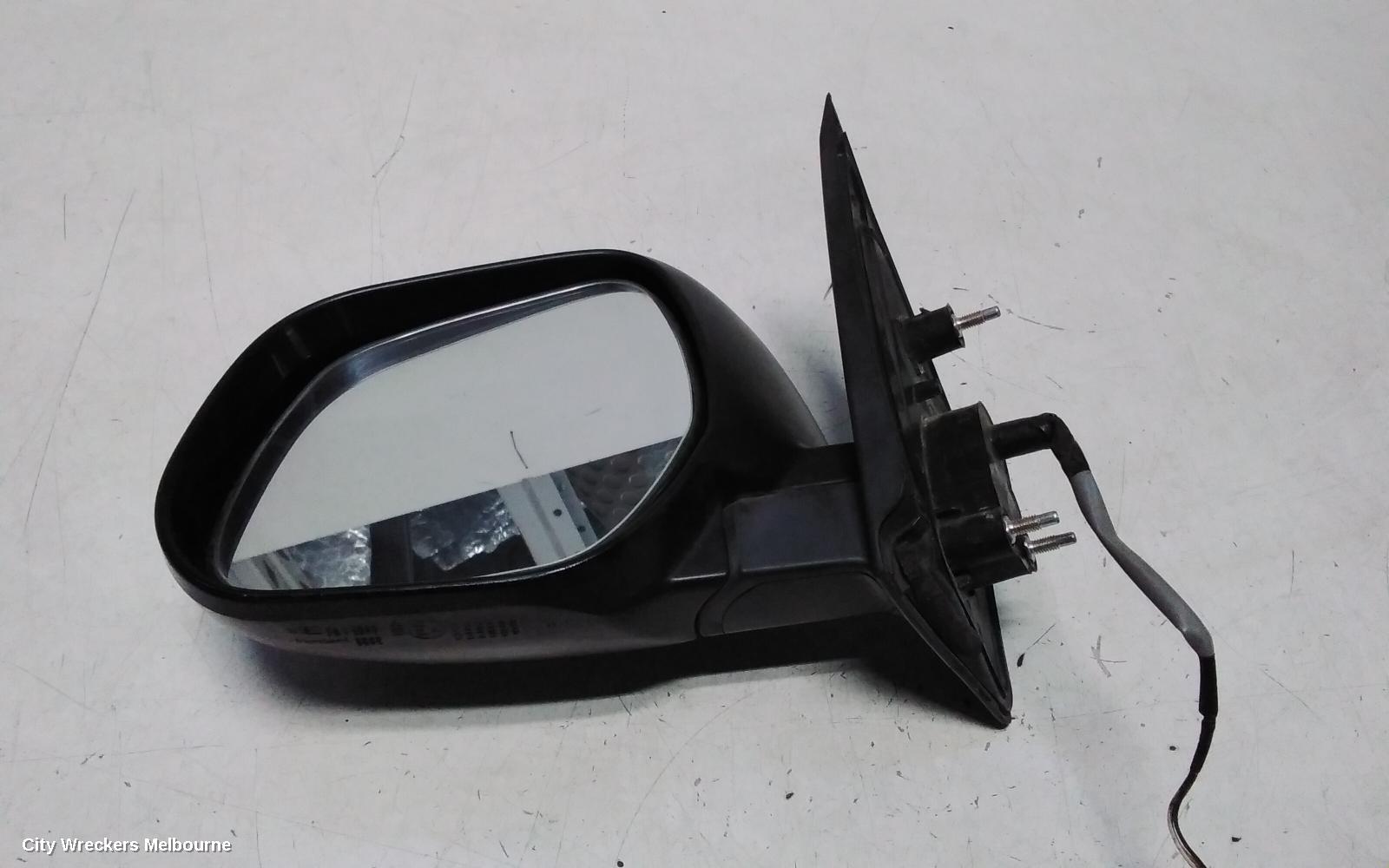 MITSUBISHI OUTLANDER LEFT DOOR MIRROR, ZG, 3 WIRE TYPE, 11/2006 - 09/2009