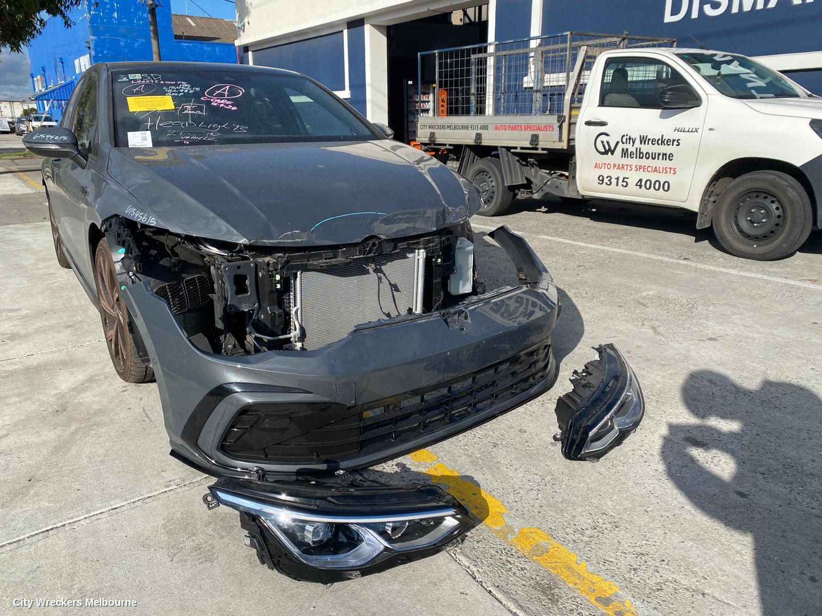 VOLKSWAGEN GOLF LEFT FRONT DOOR WINDOW, GEN 8, 09/2020 ONWARDS