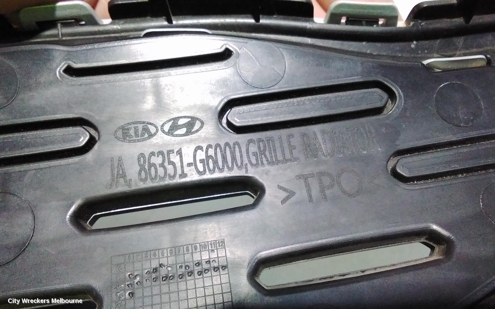 KIA PICANTO GRILLE, RADIATOR GRILLE, S, JA, 05/2017 ONWARDS