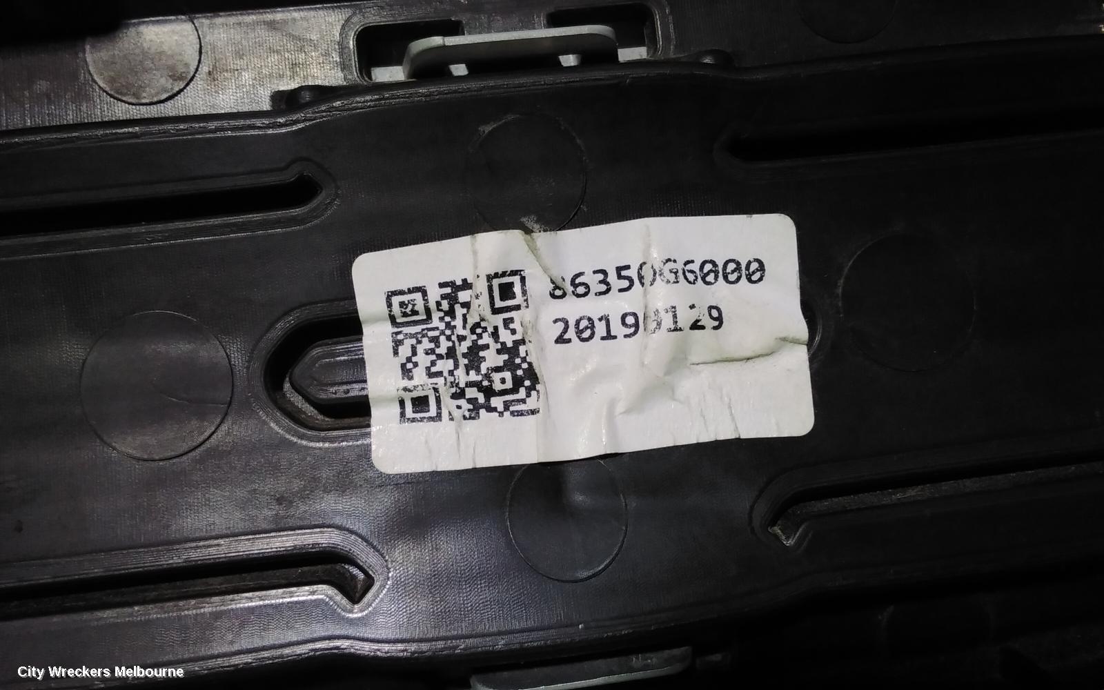 KIA PICANTO GRILLE, RADIATOR GRILLE, S, JA, 05/2017 ONWARDS