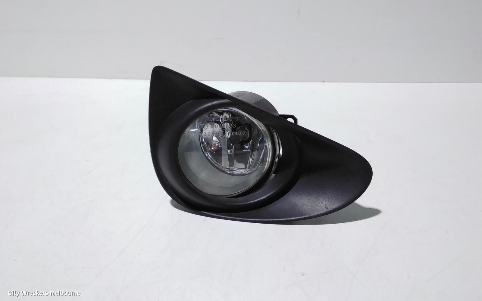 TOYOTA YARIS RIGHT INDICATOR/FOG/SIDE, BUMPER FOGLAMP, NCP9#, 10/2005 - 06/2016 (AUS ONLY)