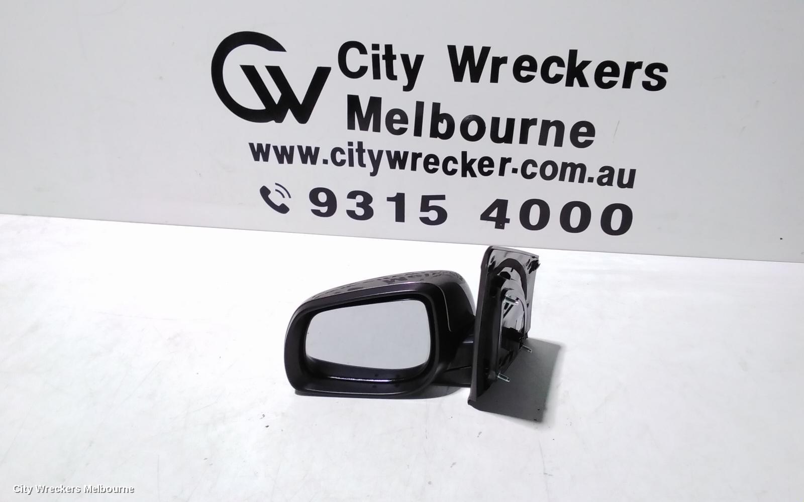 KIA PICANTO LEFT DOOR MIRROR, JA, MANUAL FOLDING TYPE, 05/2017 ONWARDS