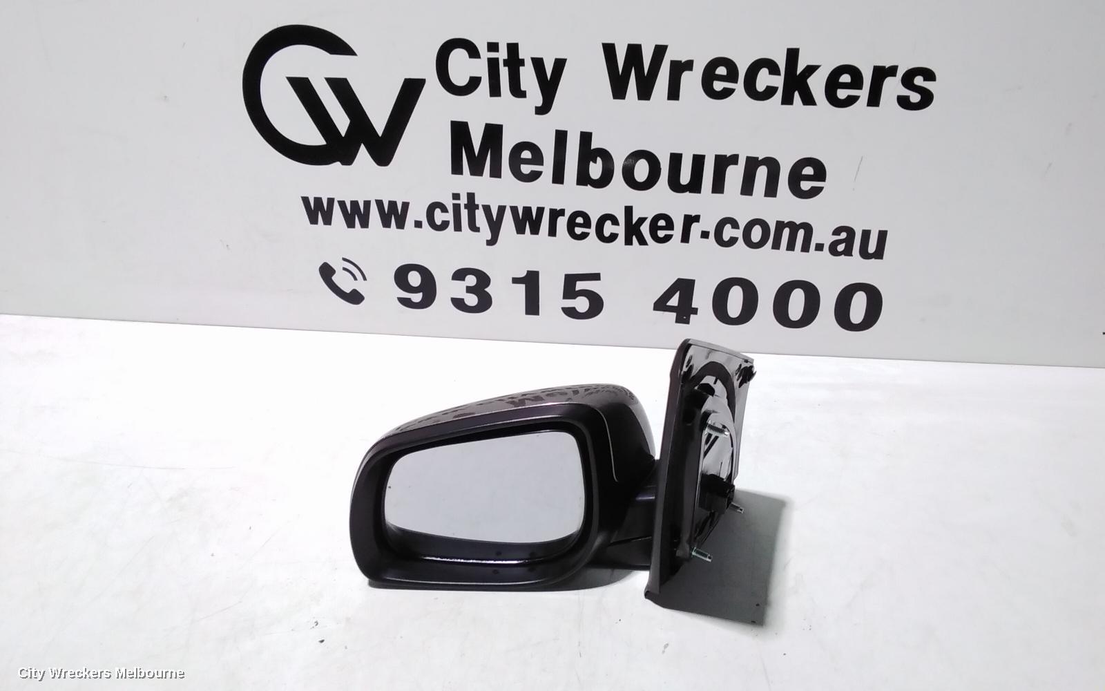 KIA PICANTO LEFT DOOR MIRROR, JA, MANUAL FOLDING TYPE, 05/2017 ONWARDS