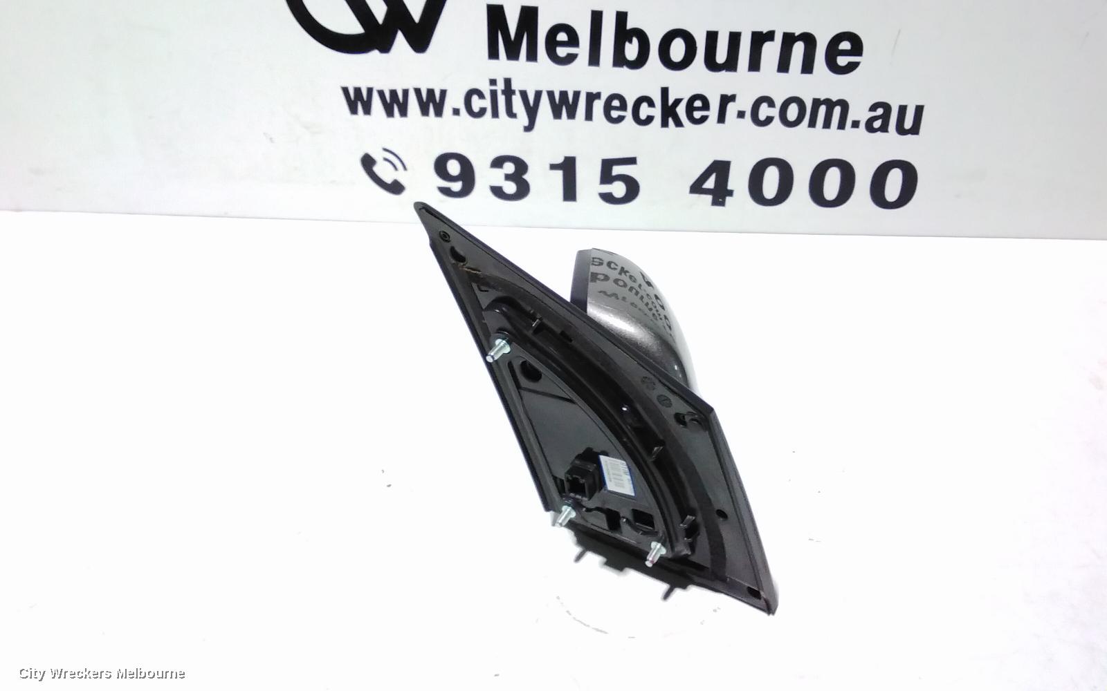 KIA PICANTO LEFT DOOR MIRROR, JA, MANUAL FOLDING TYPE, 05/2017 ONWARDS