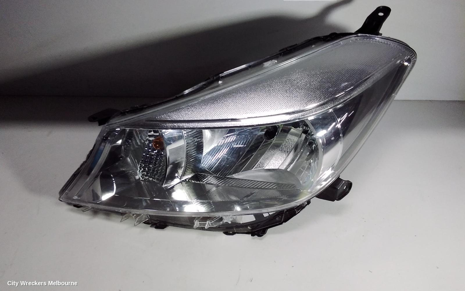 TOYOTA YARIS LEFT HEADLAMP, NCP13#, HATCH, YR/YRS/YRX, 08/2011 - 06/2014