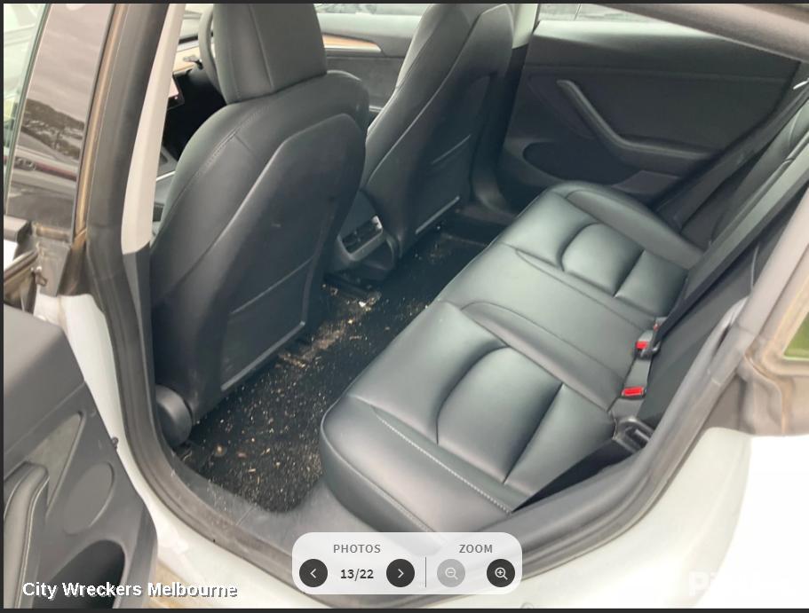 TESLA MODEL 3 RIGHT FRONT WINDOW REG/MOTOR, 1ST GEN, 06/2019 ONWARDS