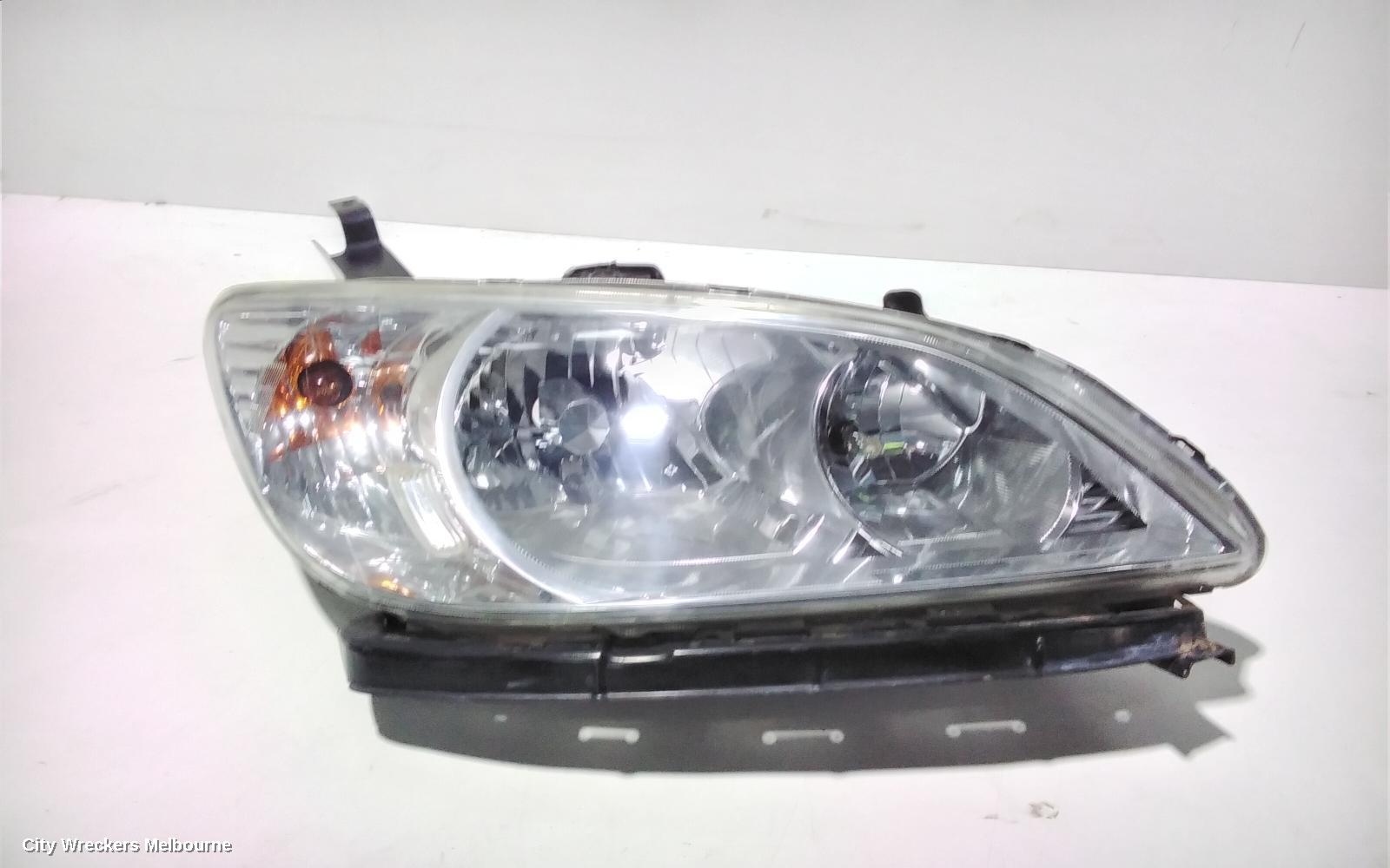 HONDA CIVIC RIGHT HEADLAMP, 7TH GEN, SEDAN, 02/2004 - 12/2005 (AUST TYPE)