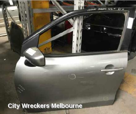 SUZUKI BALENO LEFT FRONT DOOR, NON MOULD TYPE, 3DR HATCH, 04/1995 - 12/2001