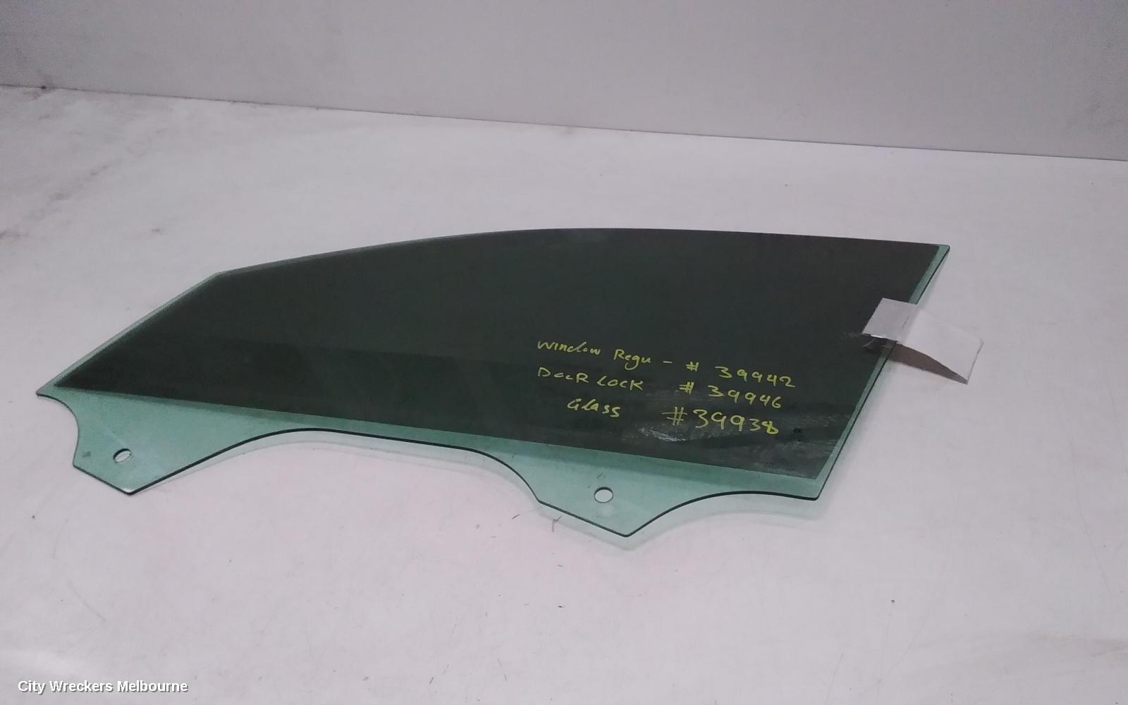 VOLKSWAGEN TIGUAN LEFT FRONT DOOR WINDOW, 5NA, 06/2016 - 02/2024