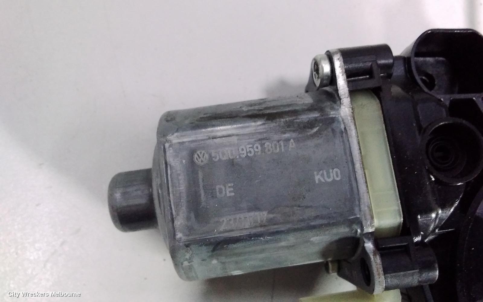 VOLKSWAGEN TIGUAN LEFT REAR WND REG/MOTOR, DOOR REG ASSY (REG AND MOTOR), 5NA, 06/2016 ONWARDS