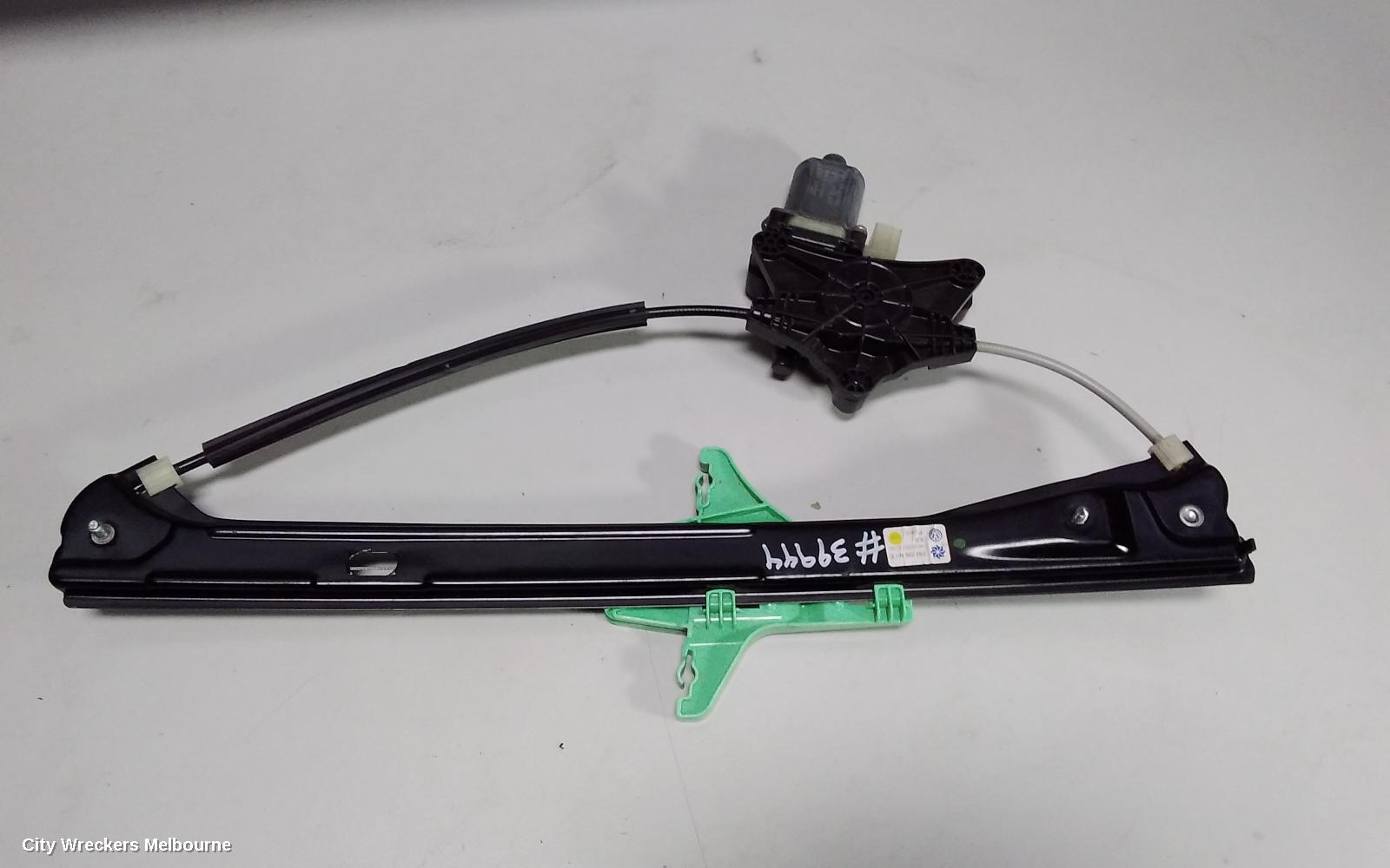 VOLKSWAGEN TIGUAN LEFT REAR WND REG/MOTOR, DOOR REG ASSY (REG AND MOTOR), 5NA, 06/2016 ONWARDS