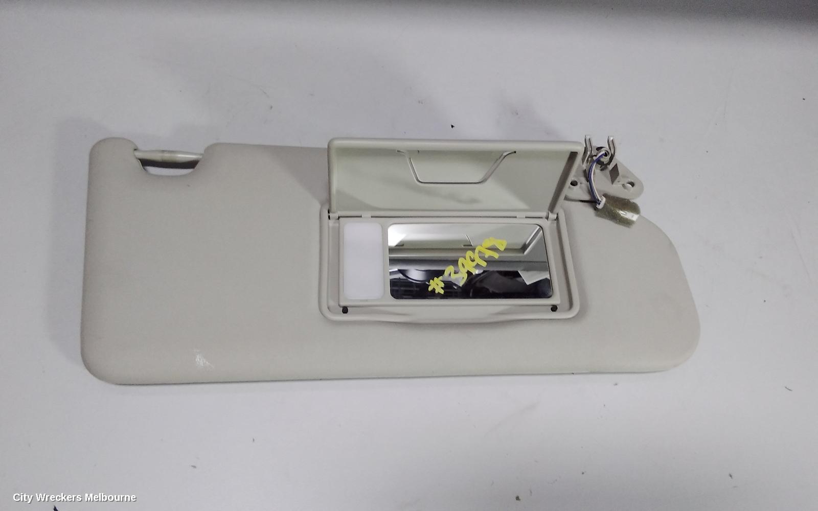 MITSUBISHI OUTLANDER SUNVISOR, ZJ, RH SIDE, 10/2012 - 03/2015