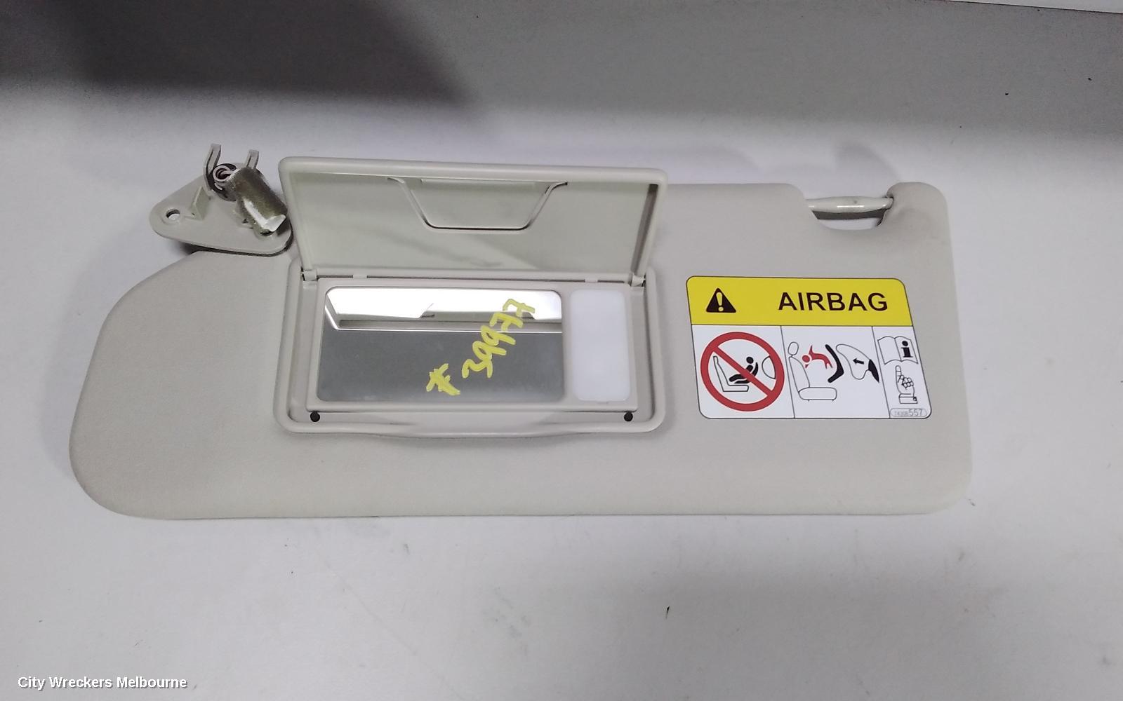 MITSUBISHI OUTLANDER SUNVISOR, ZJ, LH SIDE, 10/2012 - 03/2015