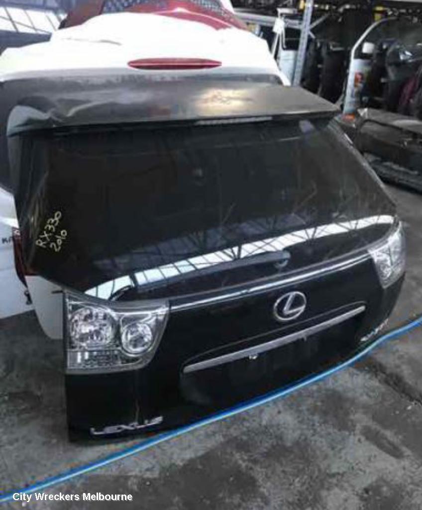 LEXUS RX330 BOOTLID/TAILGATE, TAILGATE, NON POWER LIFTGATE TYPE, 04/2003 - 11/2005