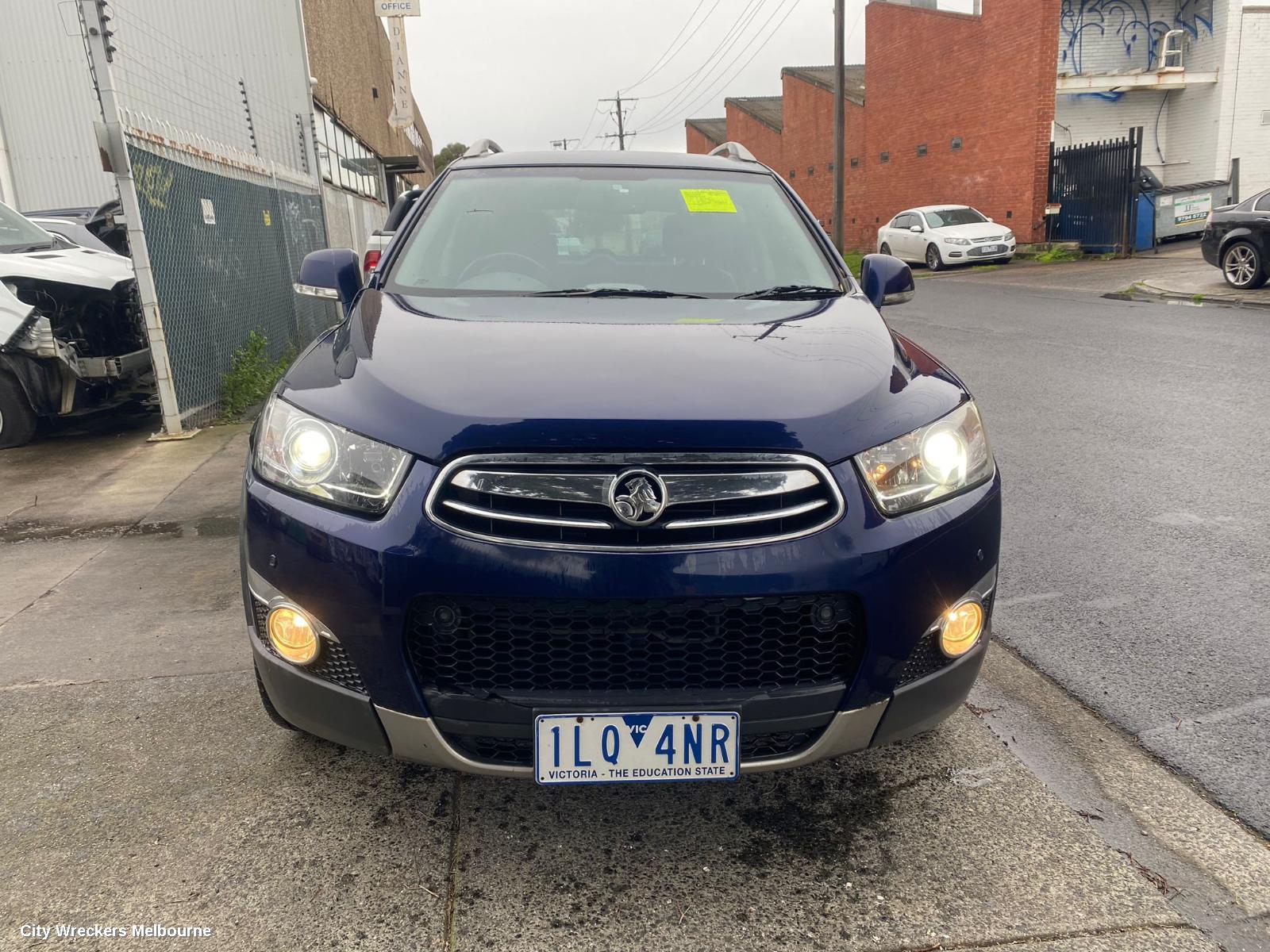 HOLDEN CAPTIVA RIGHT HEADLAMP, CG, CAPTIVA 7 (4TH VIN = C), BLACK SURROUND, 01/2011 - 09/2015