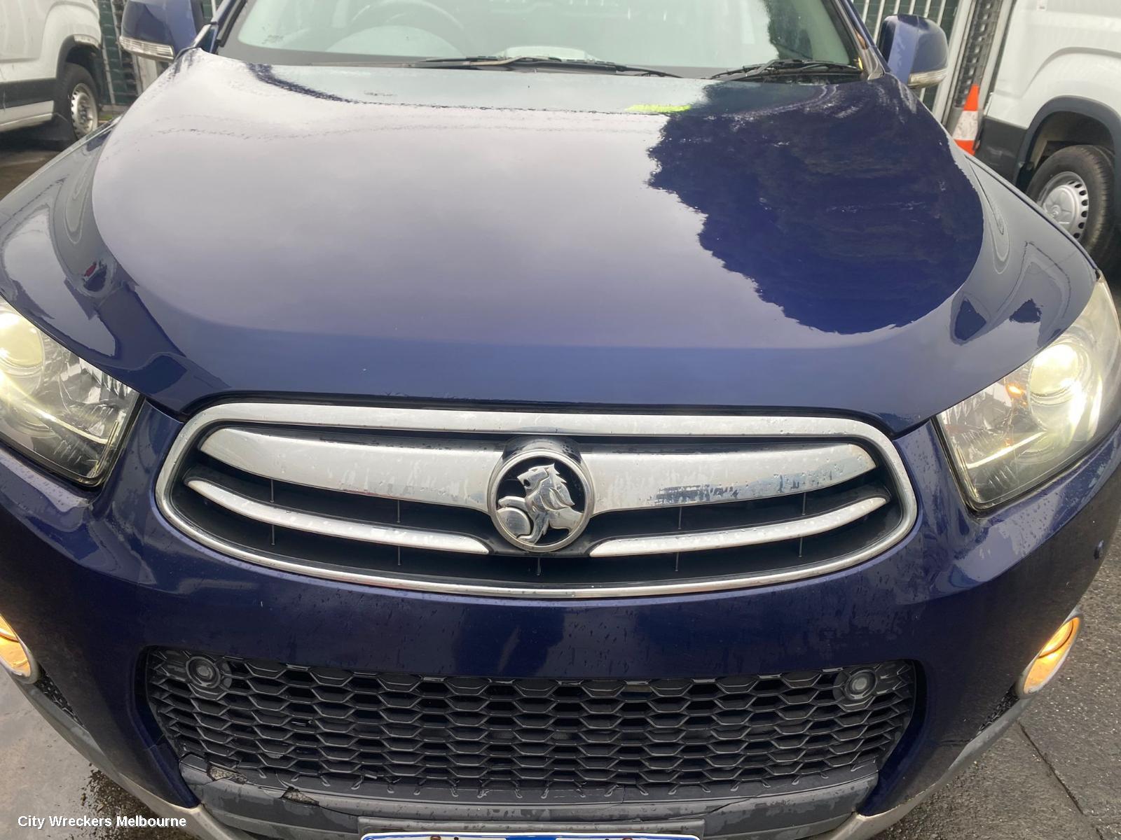 HOLDEN CAPTIVA RIGHT HEADLAMP, CG, CAPTIVA 7 (4TH VIN = C), BLACK SURROUND, 01/2011 - 09/2015