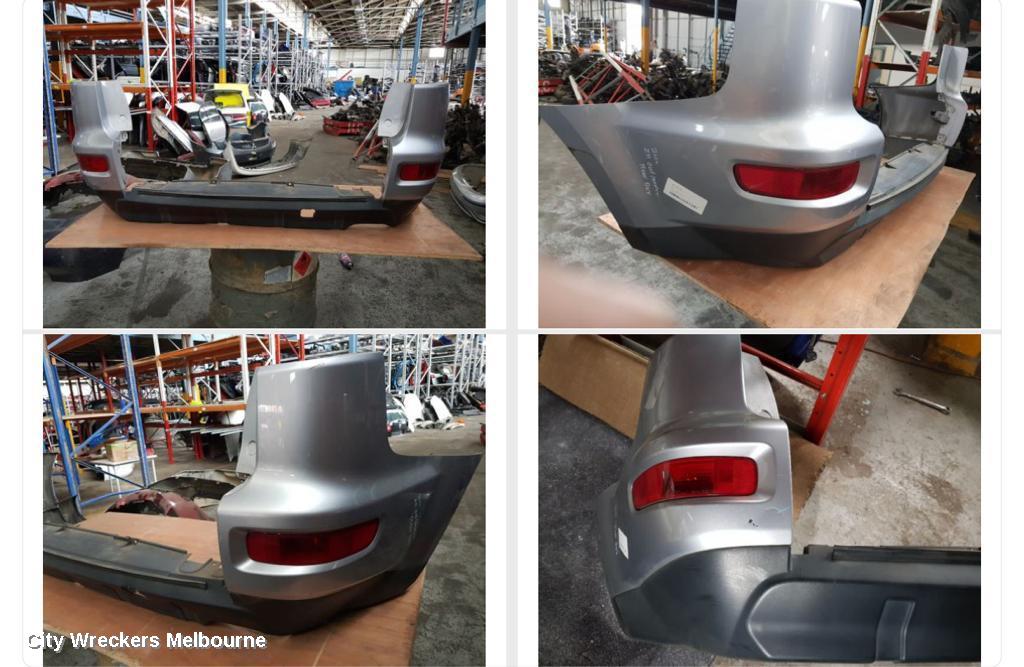 MITSUBISHI OUTLANDER REAR BUMPER, ZH, NON PARK SENSOR TYPE, 09/2009 - 10/2012