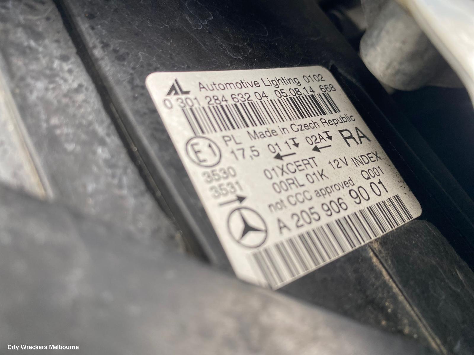 MERCEDES C CLASS, BOOTLID RELEASE SWITCH (ON DOOR MOUNTED), W205, 06/2014 - 07/2023