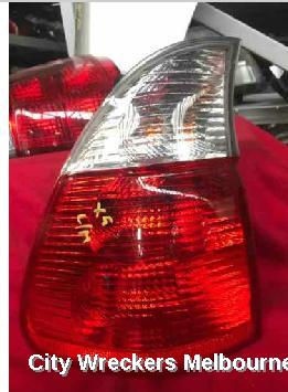 BMW X5 LEFT TAILLIGHT, CLEAR FLASHER, E53, 10/2003 - 08/2006