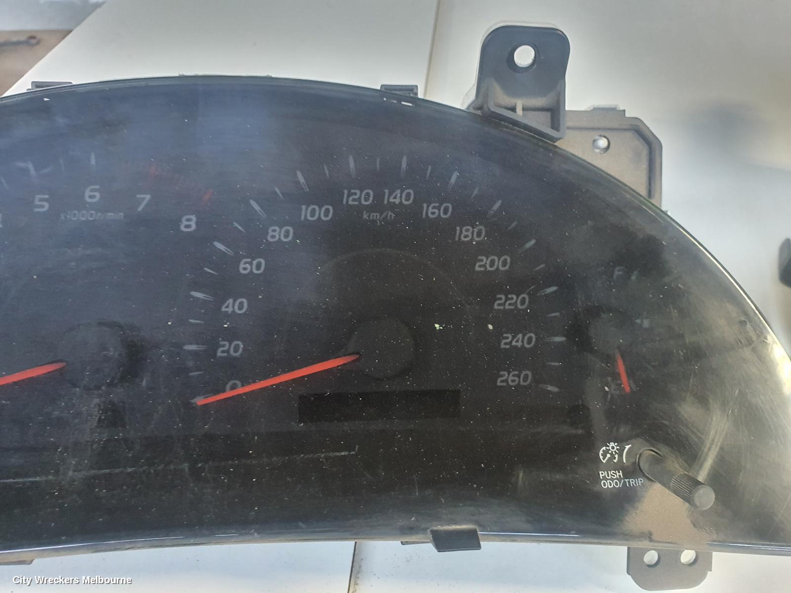 TOYOTA AURION INSTRUMENT CLUSTER, INSTRUMENT CLUSTER, TOURING/SPORTIVO, GSV40R, 09/2009 - 06/2012