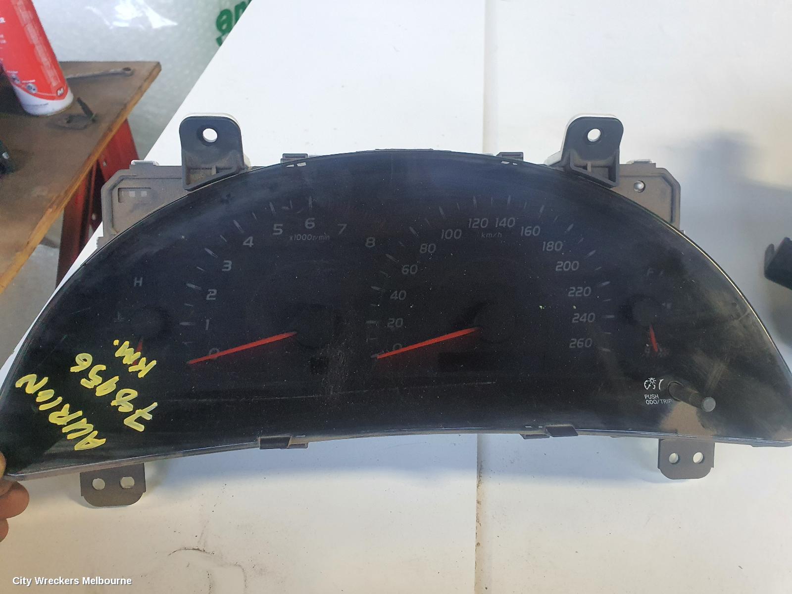TOYOTA AURION INSTRUMENT CLUSTER, INSTRUMENT CLUSTER, TOURING/SPORTIVO, GSV40R, 09/2009 - 06/2012
