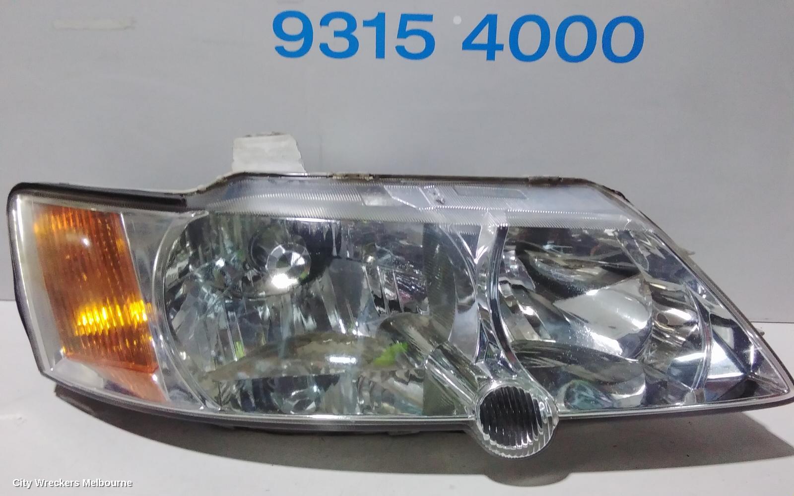 HOLDEN COMMODORE RIGHT HEADLAMP, VY1, EXECUTIVE/ACCLAIM/EQUIPE/LUMINA/S, 10/2002 - 08/2003