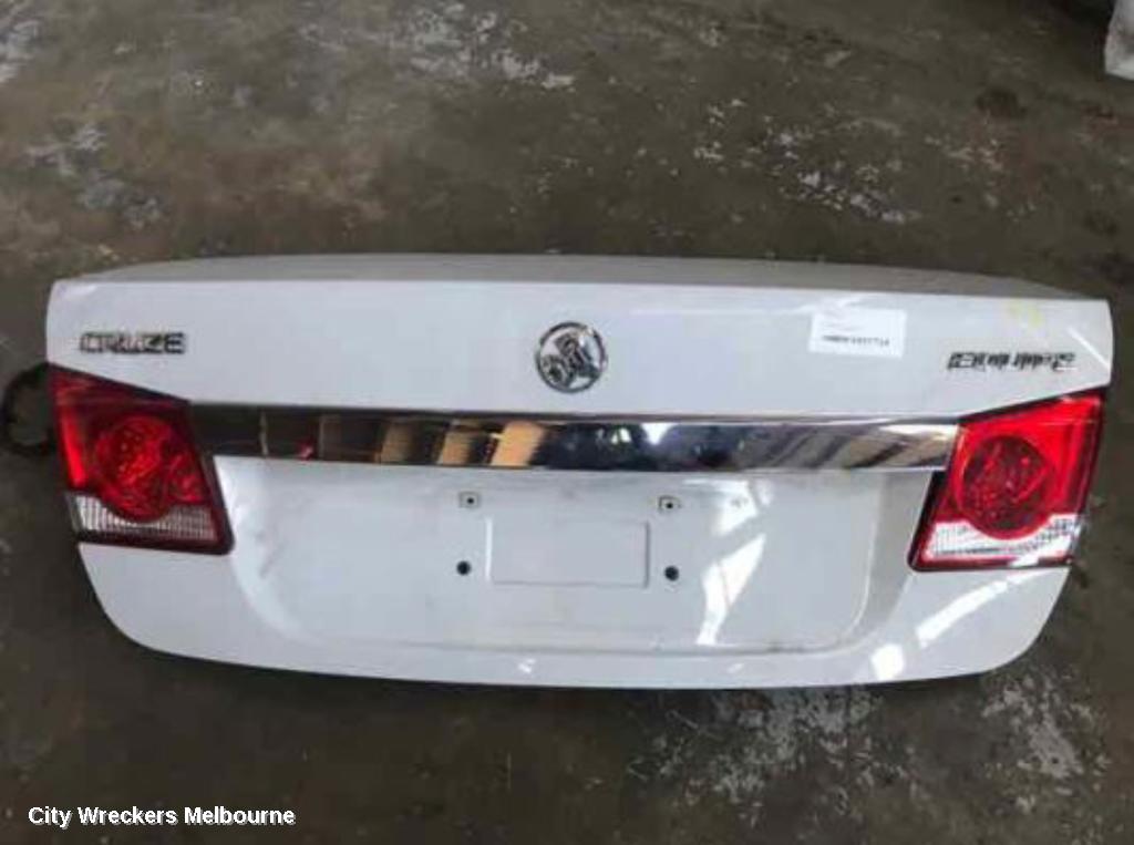 HOLDEN CRUZE BOOTLID/TAILGATE, BOOTLID, JG-JH, SEDAN, NON SPOILER TYPE, 03/2009 - 01/2017