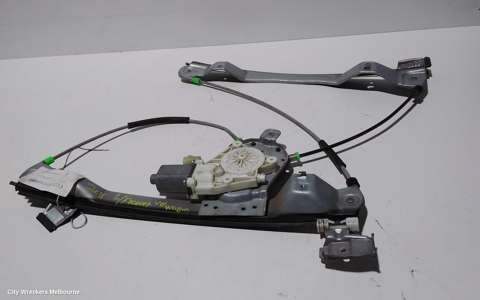 HOLDEN COMMODORE LEFT FRONT WINDOW REG/MOTOR, VE, NON-CALAIS TYPE, 08/2006 - 04/2013