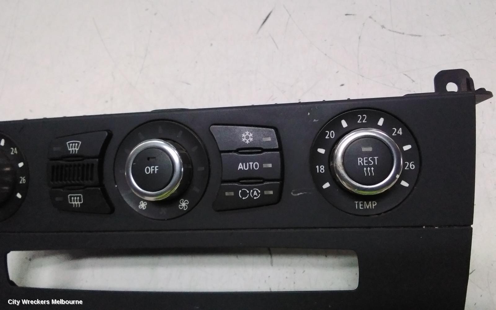 BMW 5 SERIES HEATER/AC CONTROLS, E60, STANDARD TYPE, 10/2003 - 03/2007