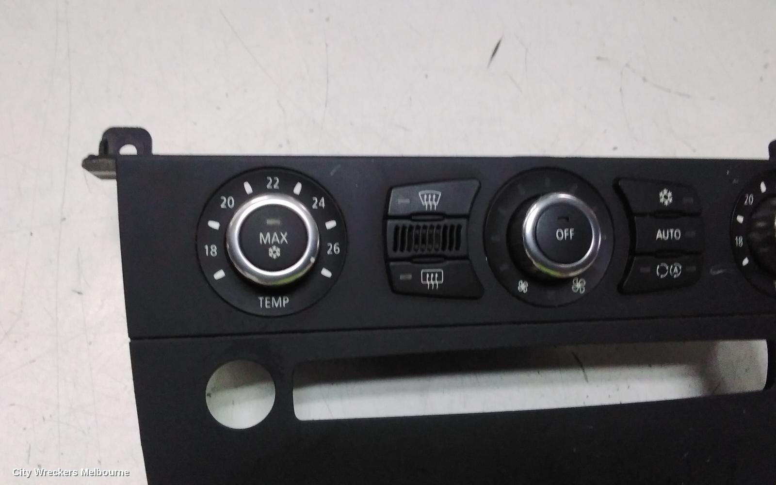 BMW 5 SERIES HEATER/AC CONTROLS, E60, STANDARD TYPE, 10/2003 - 03/2007