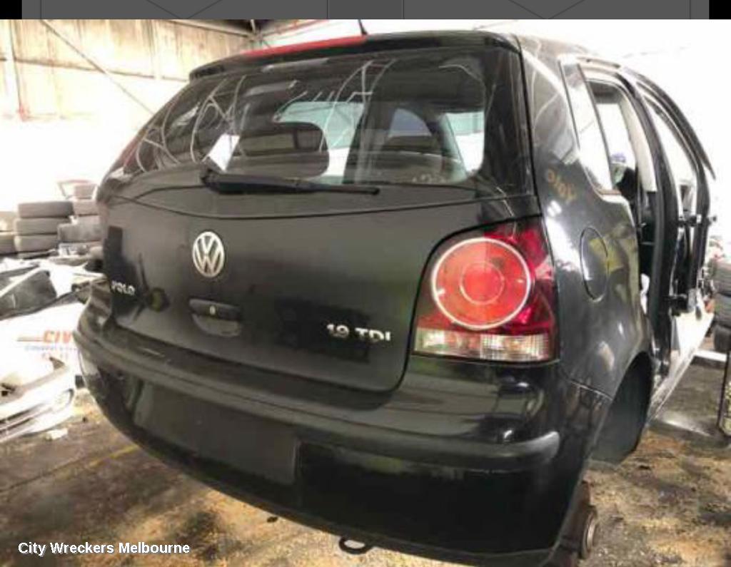 VOLKSWAGEN POLO BOOTLID/TAILGATE, TAILGATE, 9N, STANDARD TYPE (NO SPOILER), 11/2005 - 04/2010