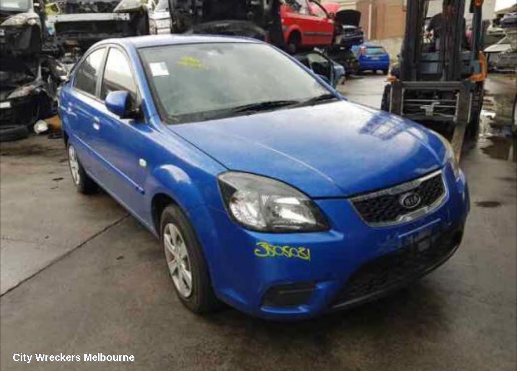 KIA RIO TRANS/GEARBOX, MANUAL, PETROL, 1.6, 3 BOLT ON TOP MOUNT TYPE, JB, 11/2008 - 07/2011