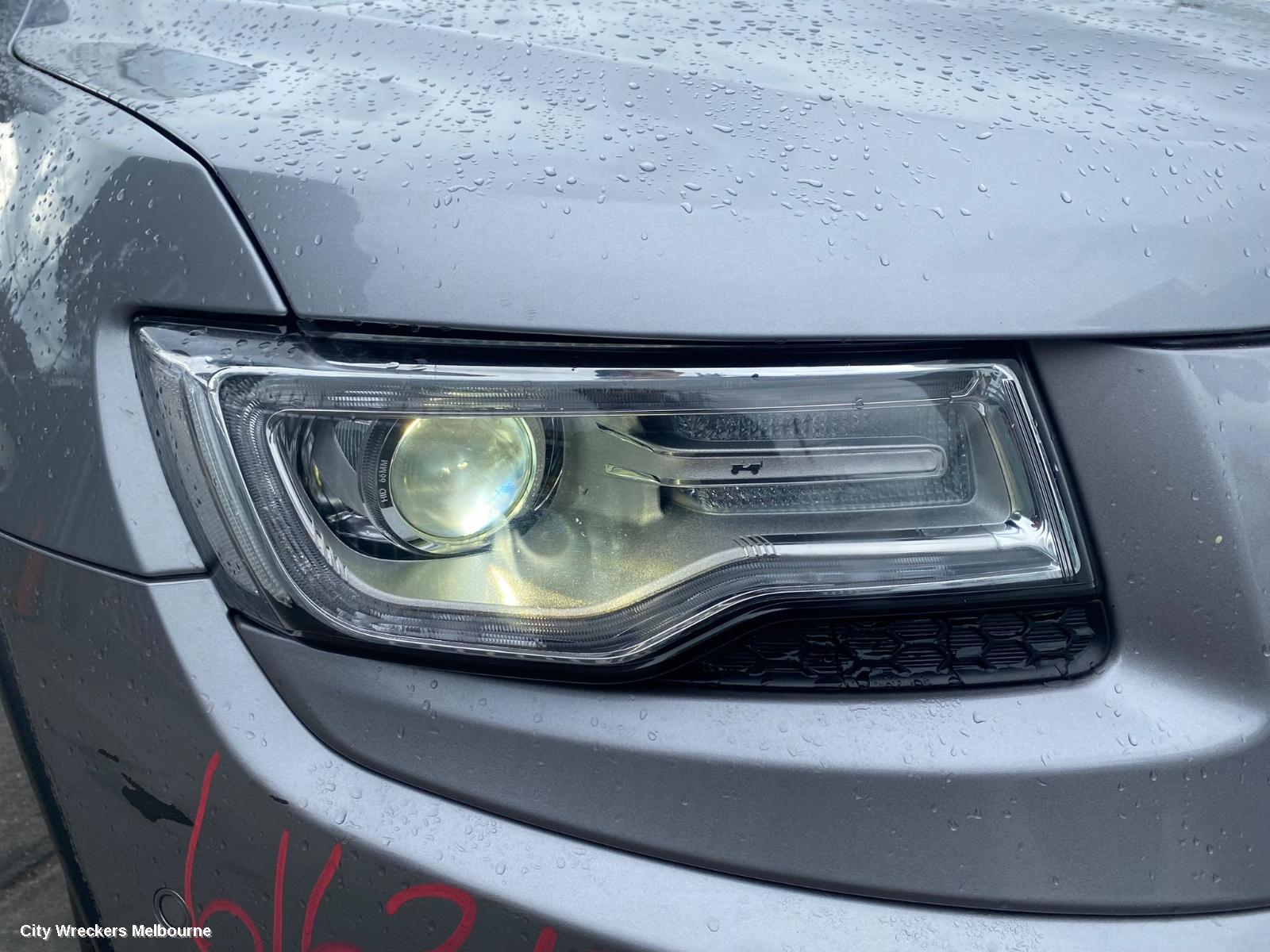 JEEP GRANDCHEROKEE LEFT HEADLAMP, WK, LAREDO/LIMITED/OVERLAND/SUMMIT, XENON, NON AFS TYPE (LM2), 04/2013 - 09/2016