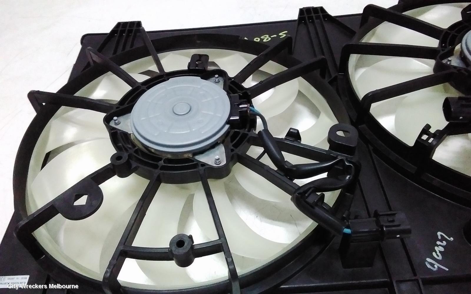 MITSUBISHI OUTLANDER FAN, DUAL FAN ASSY, 2.0, PETROL, ZJ-ZK, 10/2012 ONWARDS