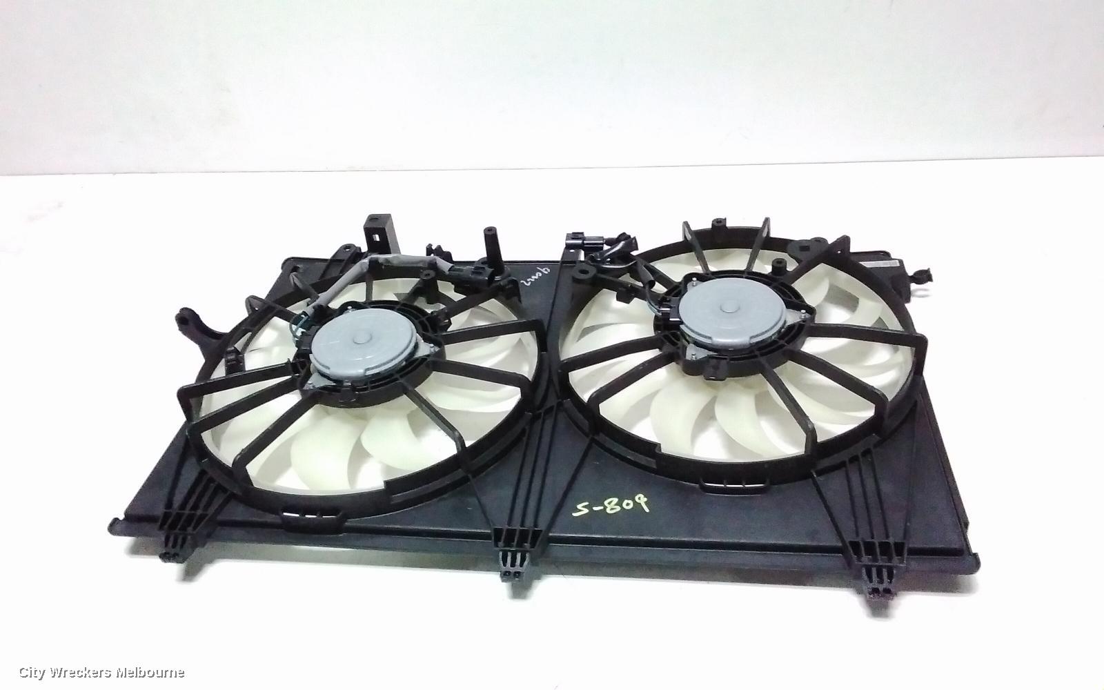 MITSUBISHI OUTLANDER FAN, DUAL FAN ASSY, 2.0, PETROL, ZJ-ZK, 10/2012 ONWARDS