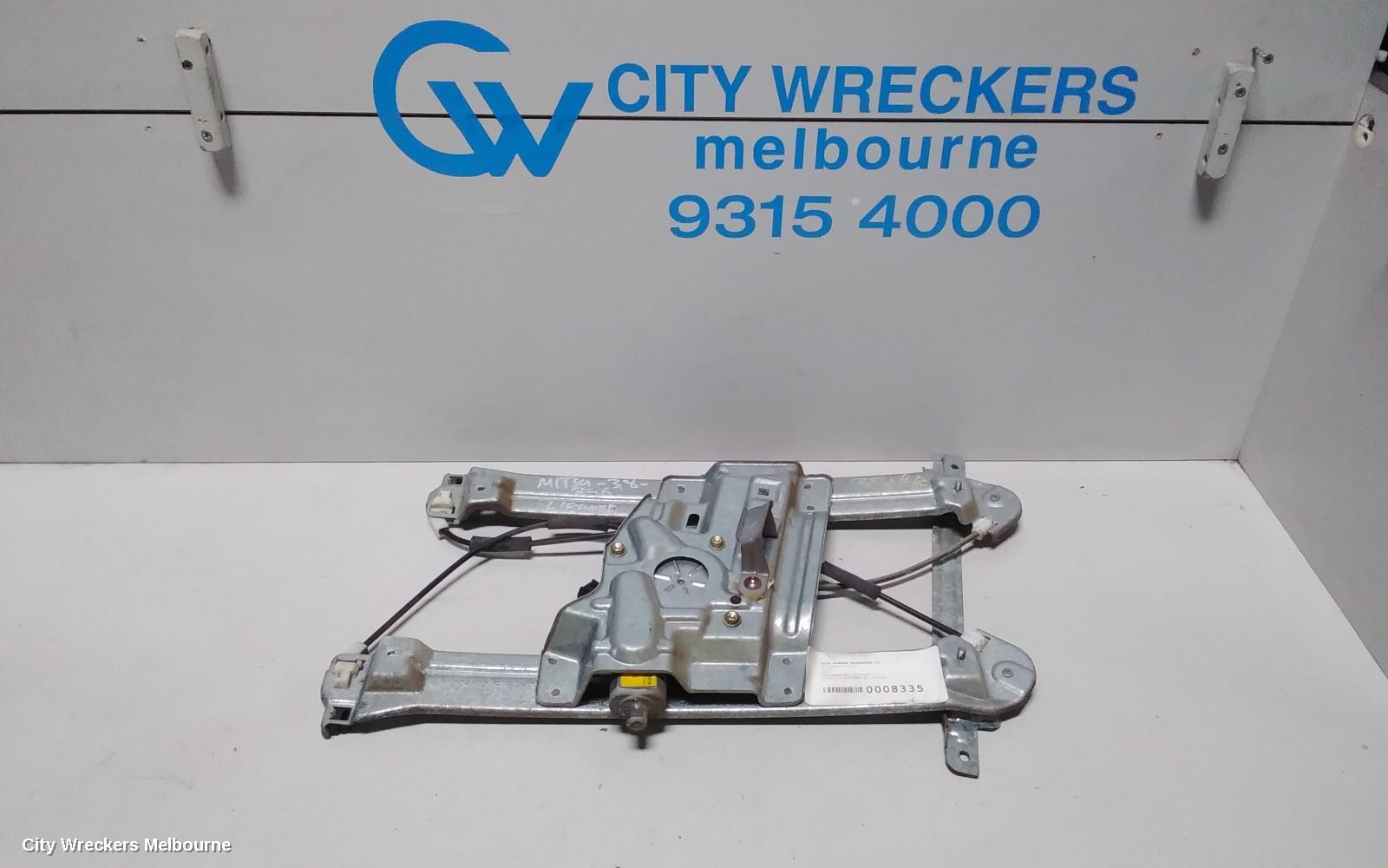 MITSUBISHI 380 LEFT FRONT WINDOW REG/MOTOR, DB, ELECTRIC, 09/2005 - 03/2008