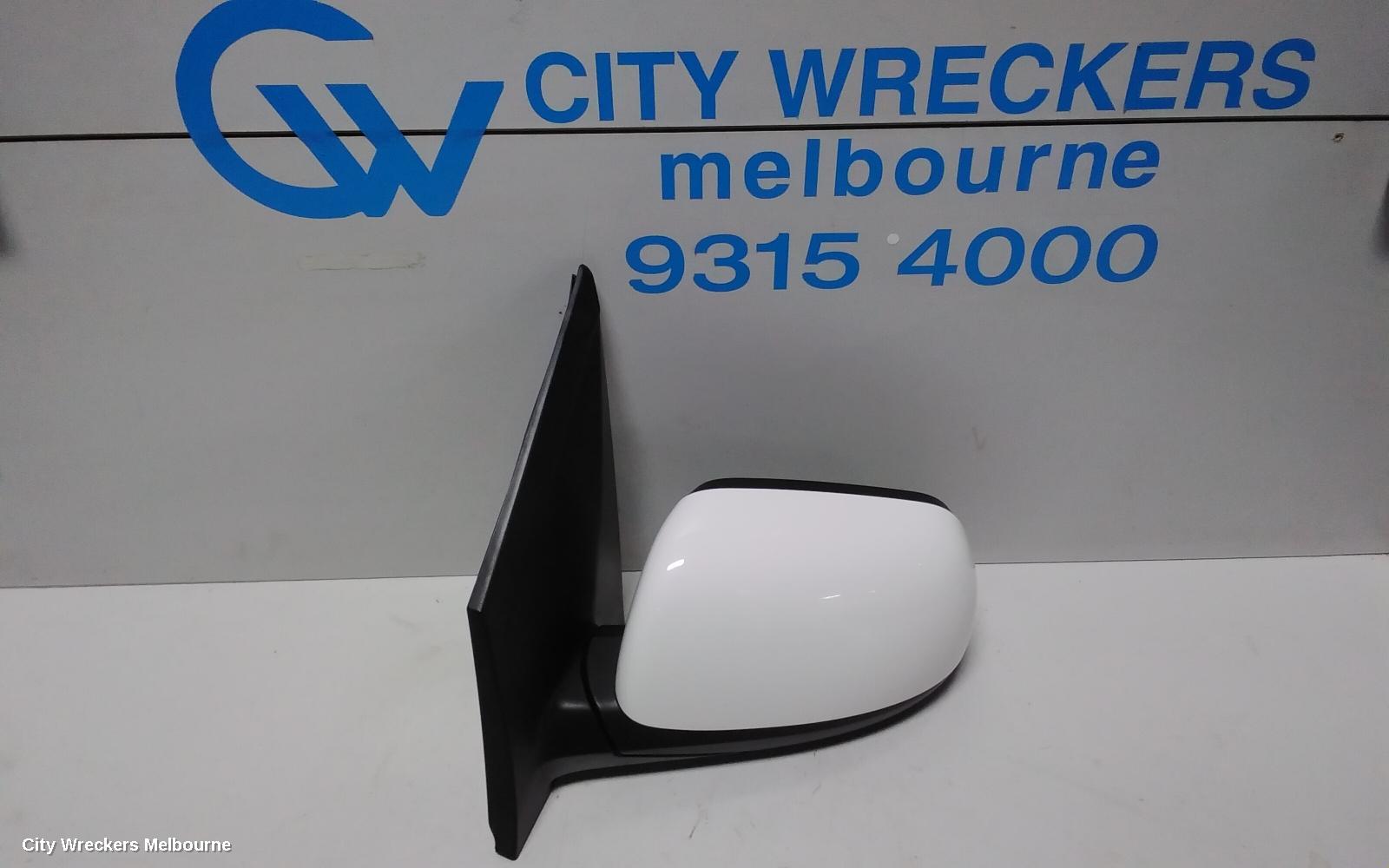 KIA PICANTO LEFT DOOR MIRROR, JA, MANUAL FOLDING TYPE, 05/2017 ONWARDS