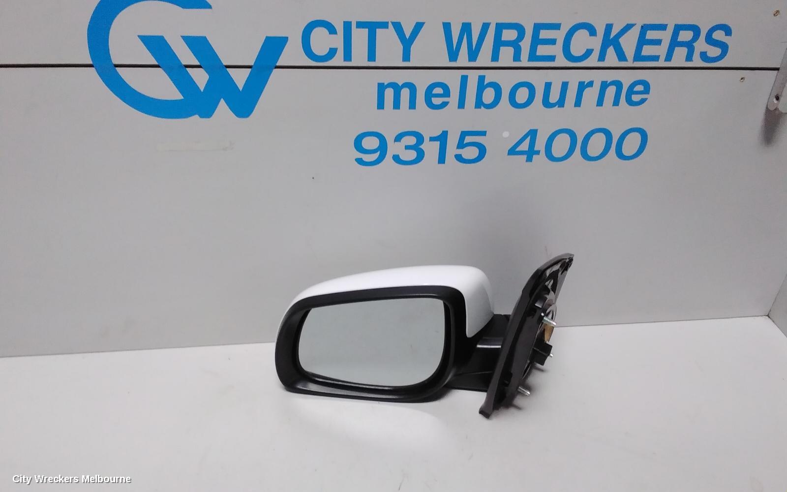 KIA PICANTO LEFT DOOR MIRROR, JA, MANUAL FOLDING TYPE, 05/2017 ONWARDS