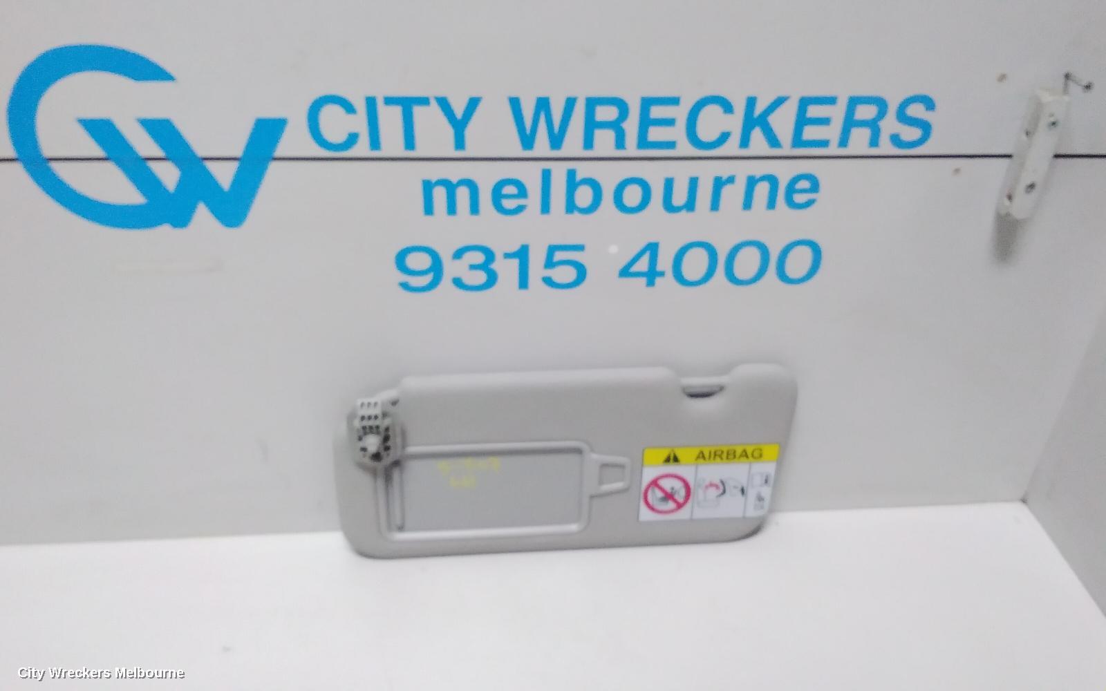 KIA PICANTO SUNVISOR, JA, LH SIDE, 05/2017 ONWARDS