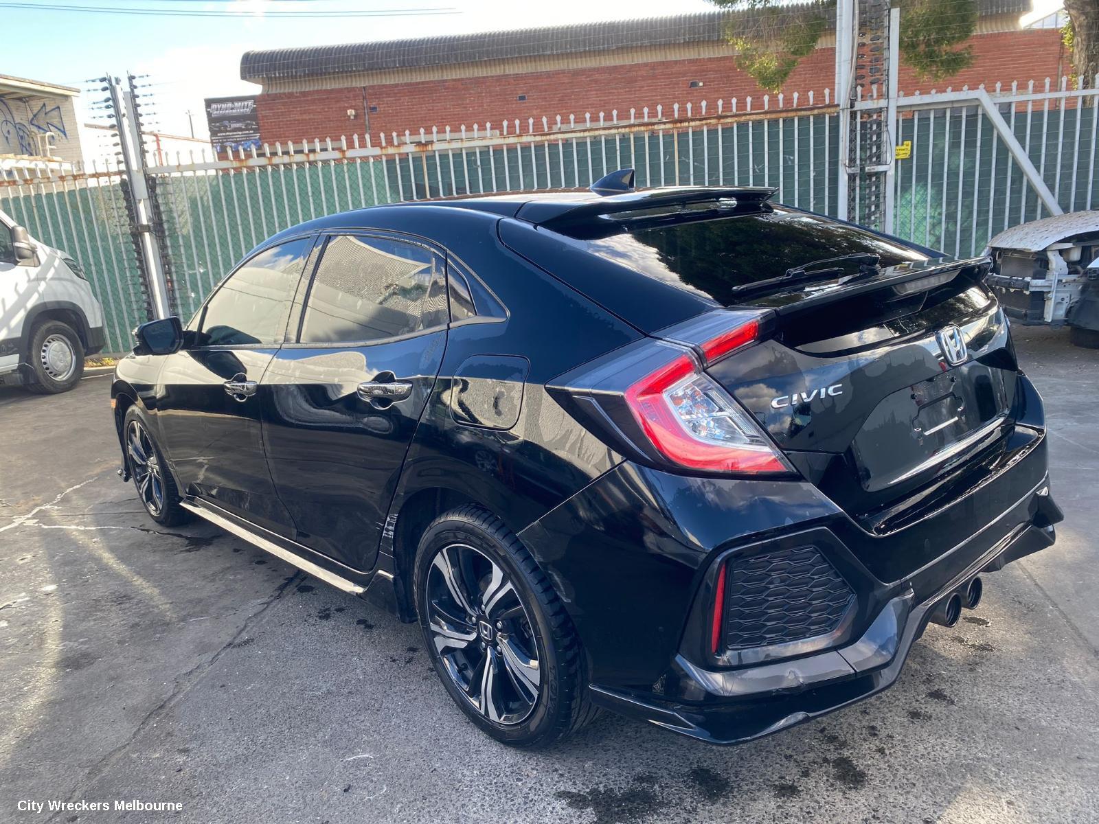 HONDA CIVIC LEFT REAR DOOR/SLIDING, 10TH GEN, HATCH, VTI/VTI-S/VTI-L/RS/VTI-LX, 02/2017 - 08/2021