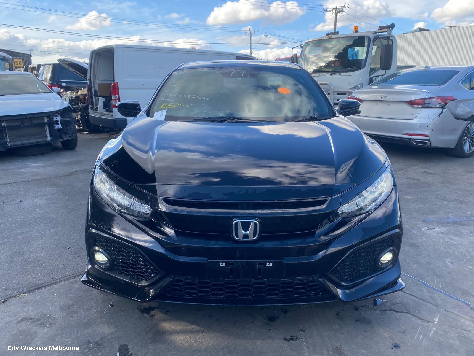 HONDA CIVIC LEFT REAR DOOR/SLIDING, 10TH GEN, HATCH, VTI/VTI-S/VTI-L/RS/VTI-LX, 02/2017 - 08/2021