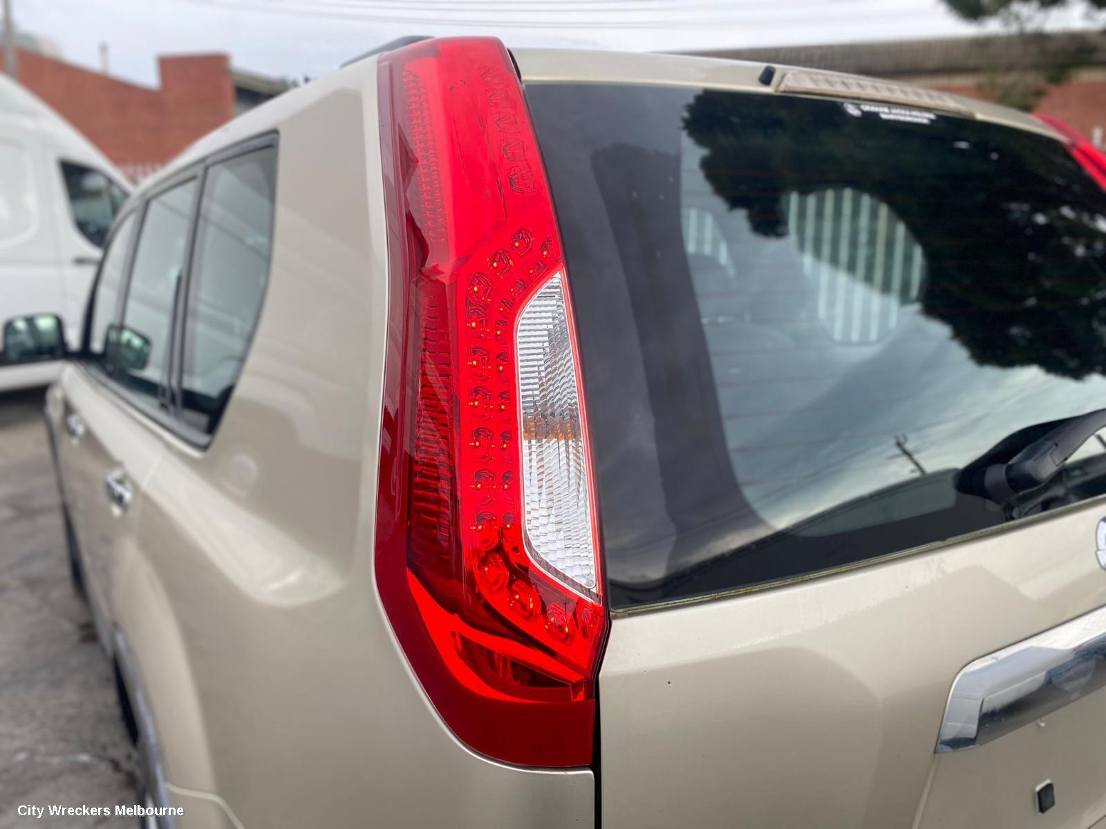 NISSAN XTRAIL RIGHT TAILLIGHT, T31, IN BODY, LED TYPE, 07/2010 - 12/2013