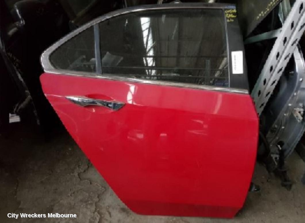 HONDA ACCORD RIGHT REAR DOOR, 8TH GEN, EURO (VIN JHMCU), SEDAN, 06/2008 - 12/2015